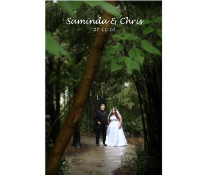 Saminda & Chris 27-11-10 book cover