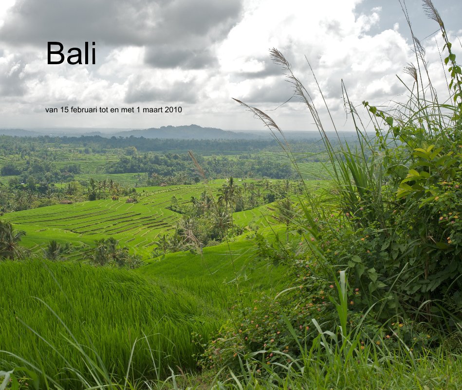 Visualizza Bali di van 15 februari tot en met 1 maart 2010
