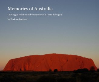 Memories of Australia book cover