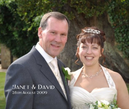 Janet & David 28th August 2009 book cover