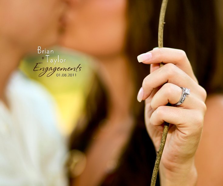 View Engagement Sign-In Book - Clifton by Jason McD Photography