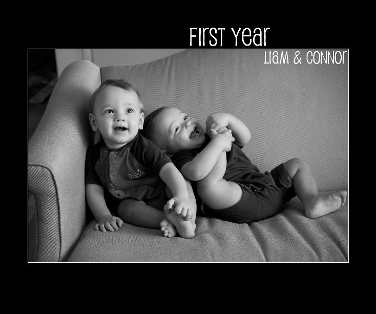 View First Year: Liam & Connor by Cynthia Roelle