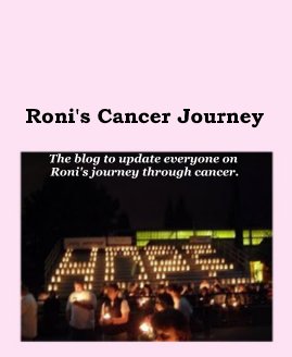 Roni's Cancer Journey book cover