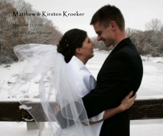 Matthew & Kirsten Kroeker book cover