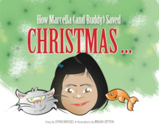 'How Marcella (and Buddy) Saved Christmas ...' book cover