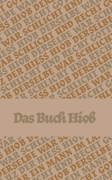 View Das Buch Hiob by Martin Luther; Schriftsetzerei