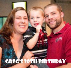 Greg's 30th Birthday book cover