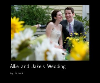 Allie and Jake's Wedding book cover