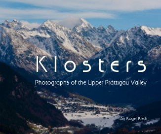 K l o s t e r s - Photobook, branded for the Hotel Chesa Grischuna book cover