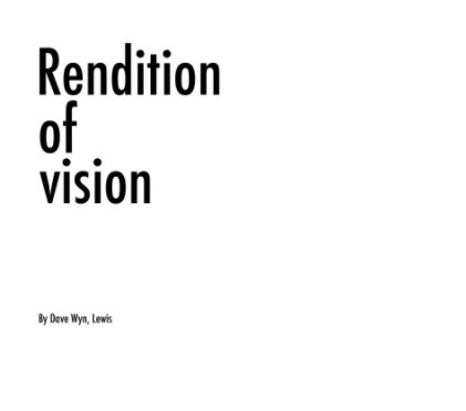 Rendition of vision book cover