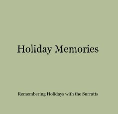 Holiday Memories book cover