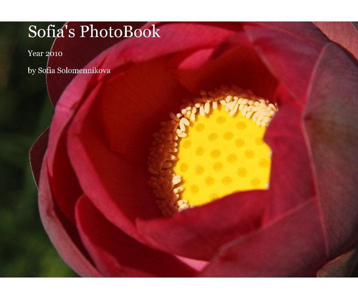 View Sofia's PhotoBook by Sofia Solomennikova
