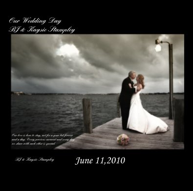 Our Wedding Day BJ & Kaysie Stampley book cover
