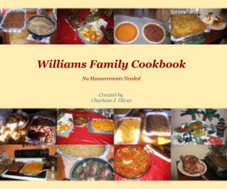 Williams Family Cookbook book cover