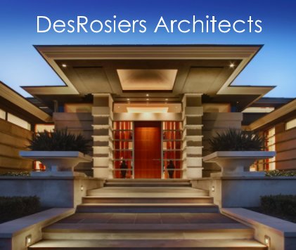 DesRosiers Architects book cover