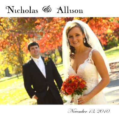 Nicholas & Allison book cover