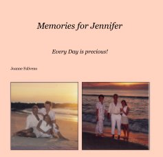 Memories for Jennifer book cover