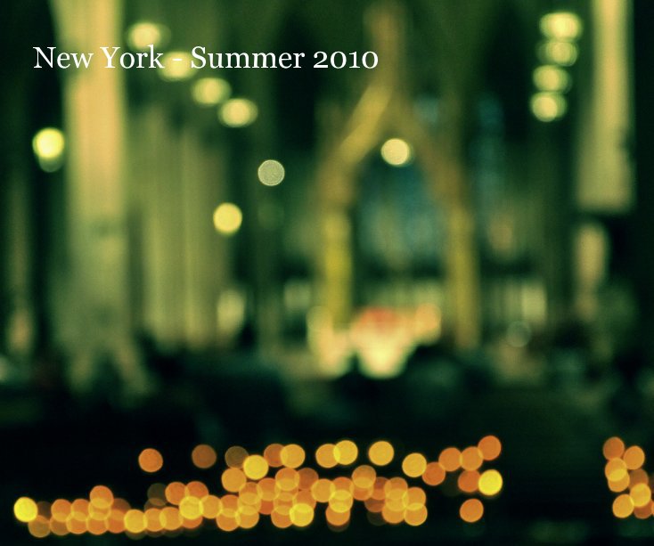 View New York - Summer 2010 by par Paulin COLINMAIRE