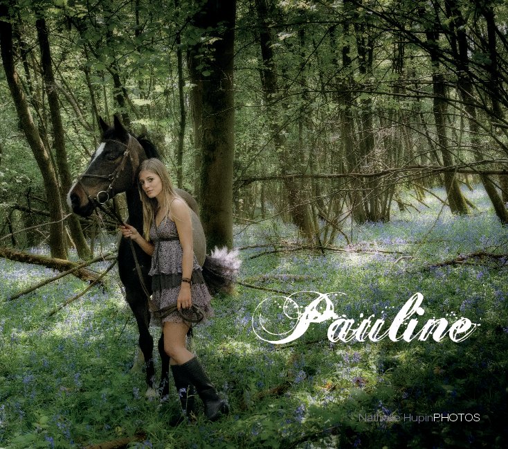 View Pauline et ses chevaux by Nathalie Hupin