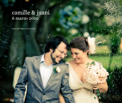 camille & juani 6 marzo 2010 book cover