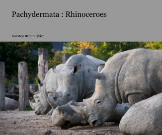 Pachydermata : Rhinoceroes book cover
