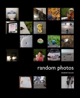 random photos book cover