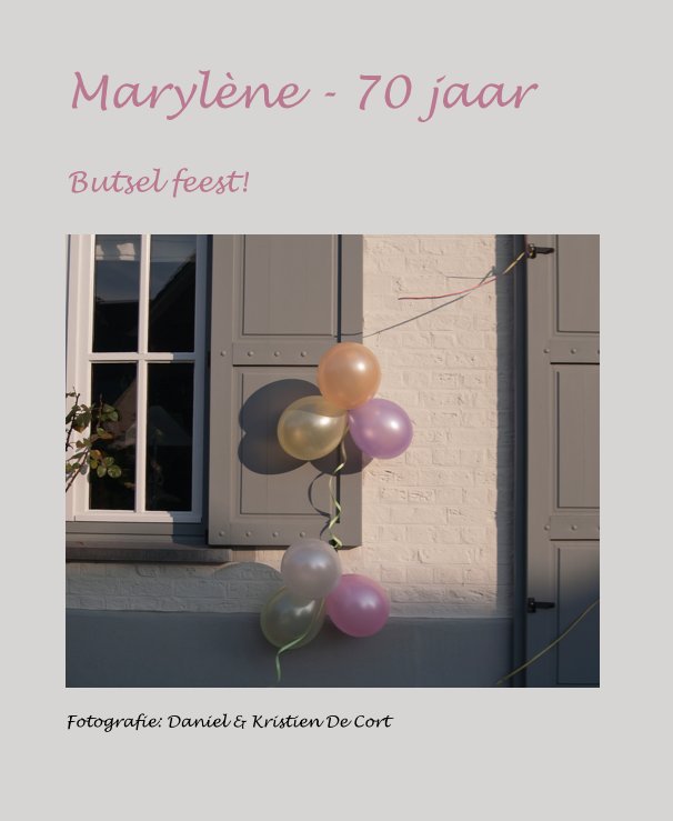 View Marylène - 70 jaar by Fotografie: Daniel & Kristien De Cort