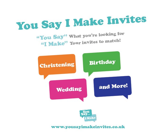 View You Say I Make Invites by www.yousayimakeinvites.co.uk