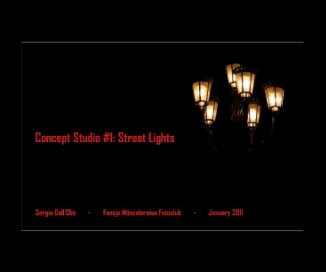 Concept Studio #1: Street Lights book cover