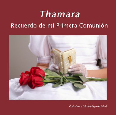 Thamara Recuerdo de mi primera comuniónn book cover
