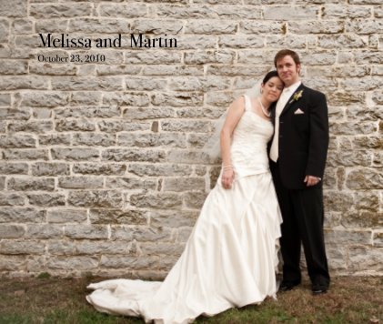 Melissa and Martin October 23, 2010 book cover