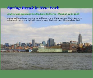 Spring Break in New York book cover