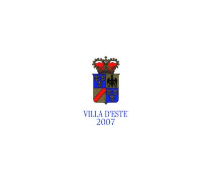 Villa d'Este 2007 book cover