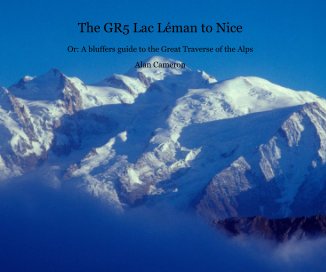 The GR5 Lac Léman to Nice book cover