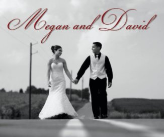 Megan & David By Liaison Wedding Photography book cover