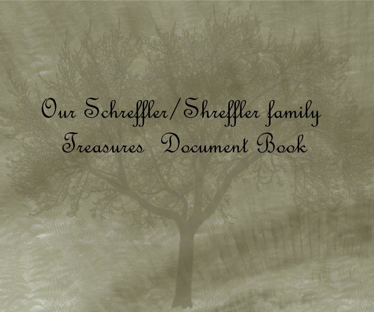 View Our Schreffler/Shreffler Family Treasure's Document Book by Terry McDonald
