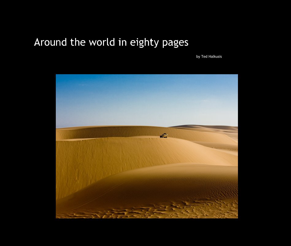 Ver Around the world in eighty pages por Ted Halkusis