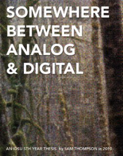 Somewhere Between Analog & Digital book cover