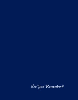Do You Remember? book cover