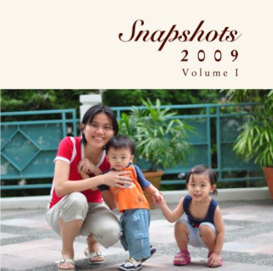 Snapshots      2  0  0  9, Vol I book cover