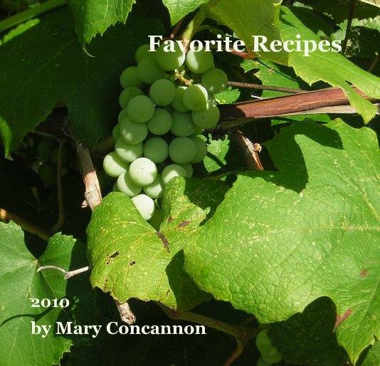 View Favorite Recipes by Mary Concannon