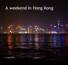 A weekend in Hong Kong book cover