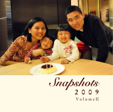 Snapshots  2  0  0  9, Vol II book cover