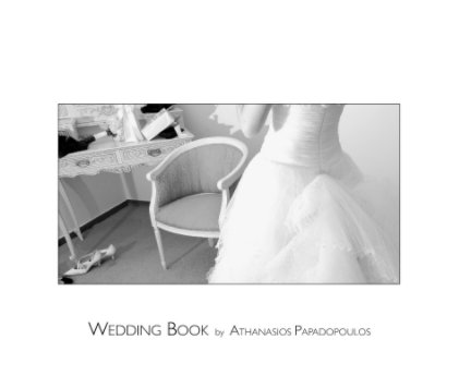 wedding book  single image portfolio book cover