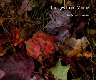 Images from Maine book cover