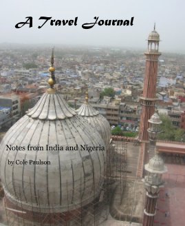 A Travel Journal book cover