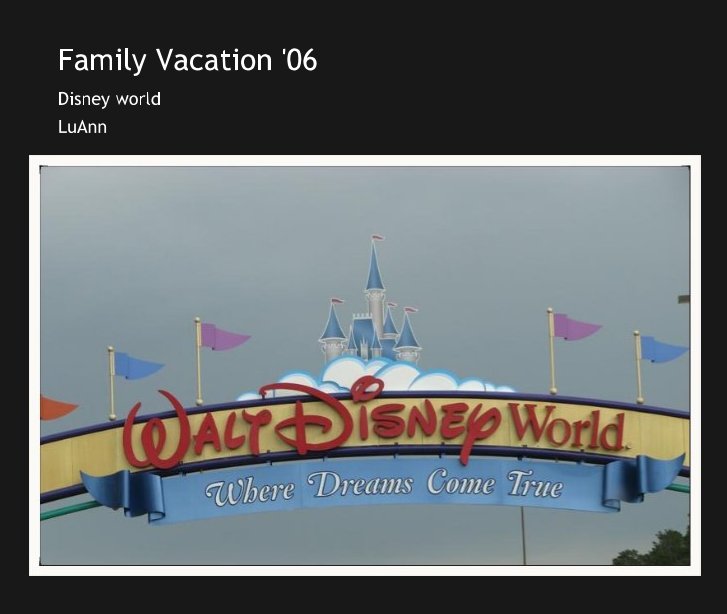 Ver Family Vacation '06 por LuAnn