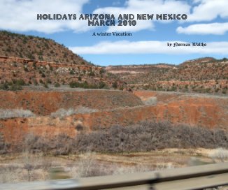 Holidays Arizona and New mexico MArch 2010 book cover