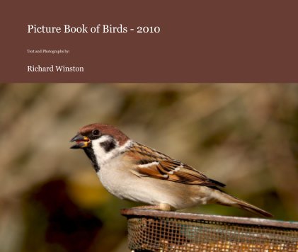 Picture Book of Birds - 2010 book cover