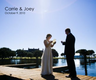 Carrie & Joey October 9, 2010 book cover